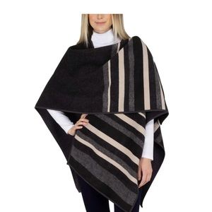 Ike Behar Women's Reversible Fashion Wrap One Size